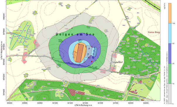 Immissionsprognosen und Gefahrstoffausbreitungen
